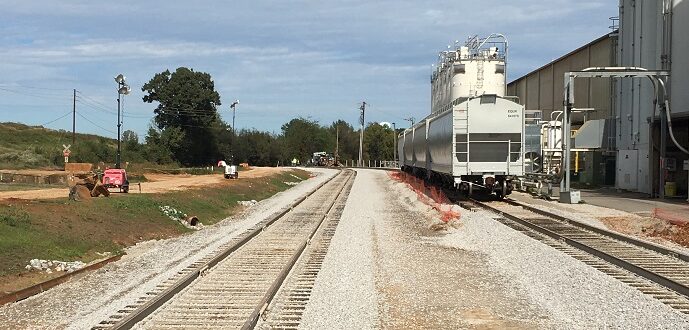 Completed Rail Yard Expansion